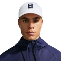 Nike Club Golf Dri-FIT Unstructured Cap - White / College Navy