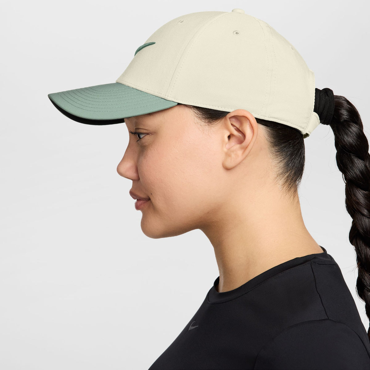 Nike Dri-Fit Structured Swoosh Club Cap (backordered to July 2026) - Sail/Steam