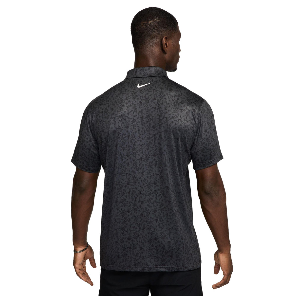 Nike Tour Men's Dri-FIT Golf Polo - Anthracite / White