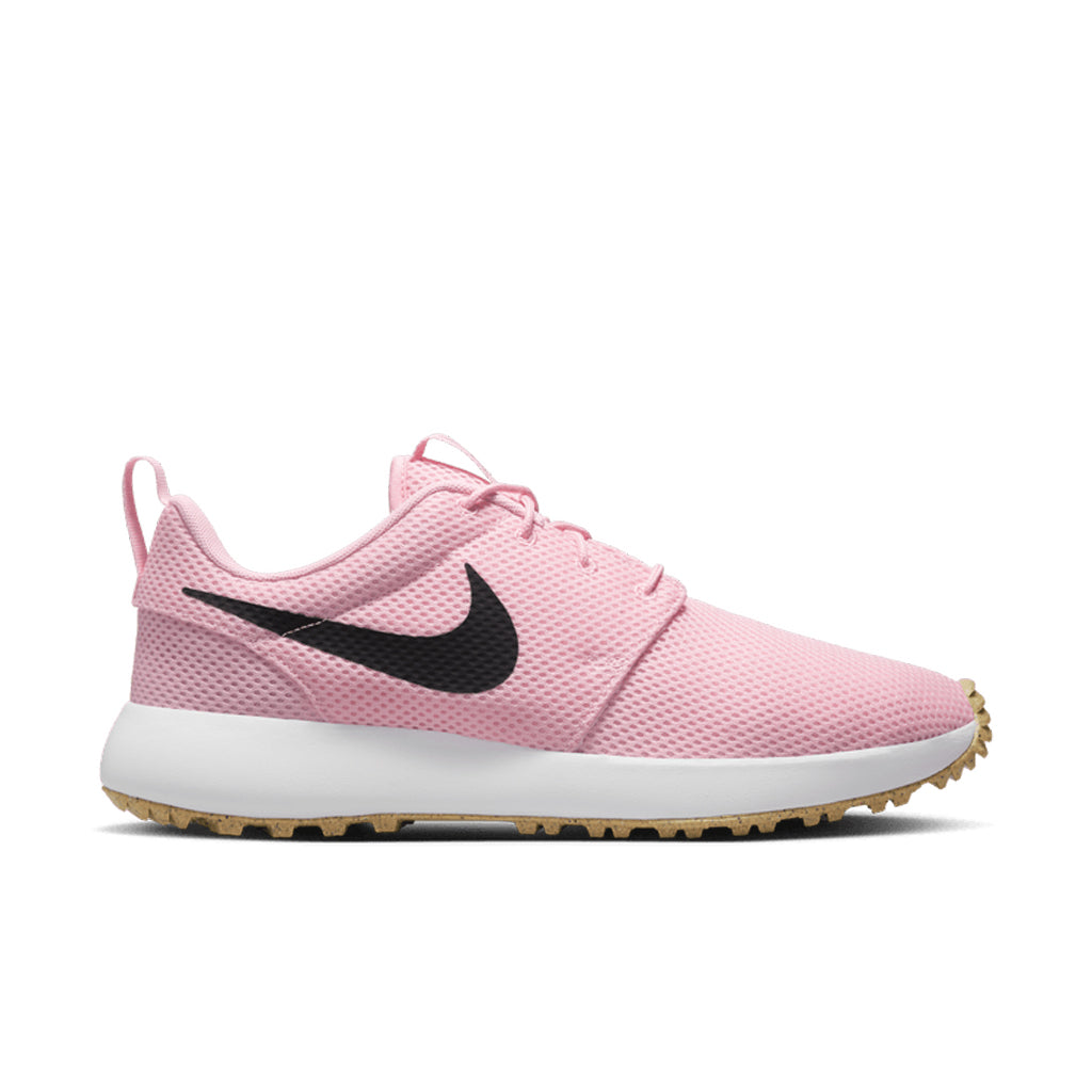 Nike Roshe G Next Nature Golf Shoes - Medium Soft Pink/White/Gum Light Brown/Black