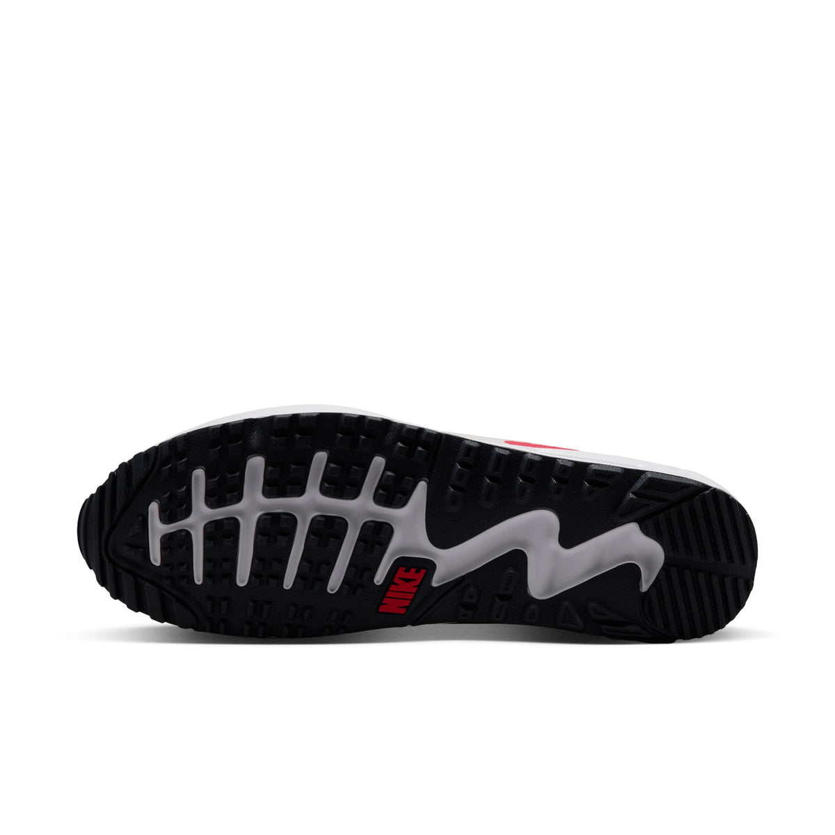 Nike Air Max 90 G Golf Shoes - Mens - White/Photon Dust/Midnight Navy/Fire Red