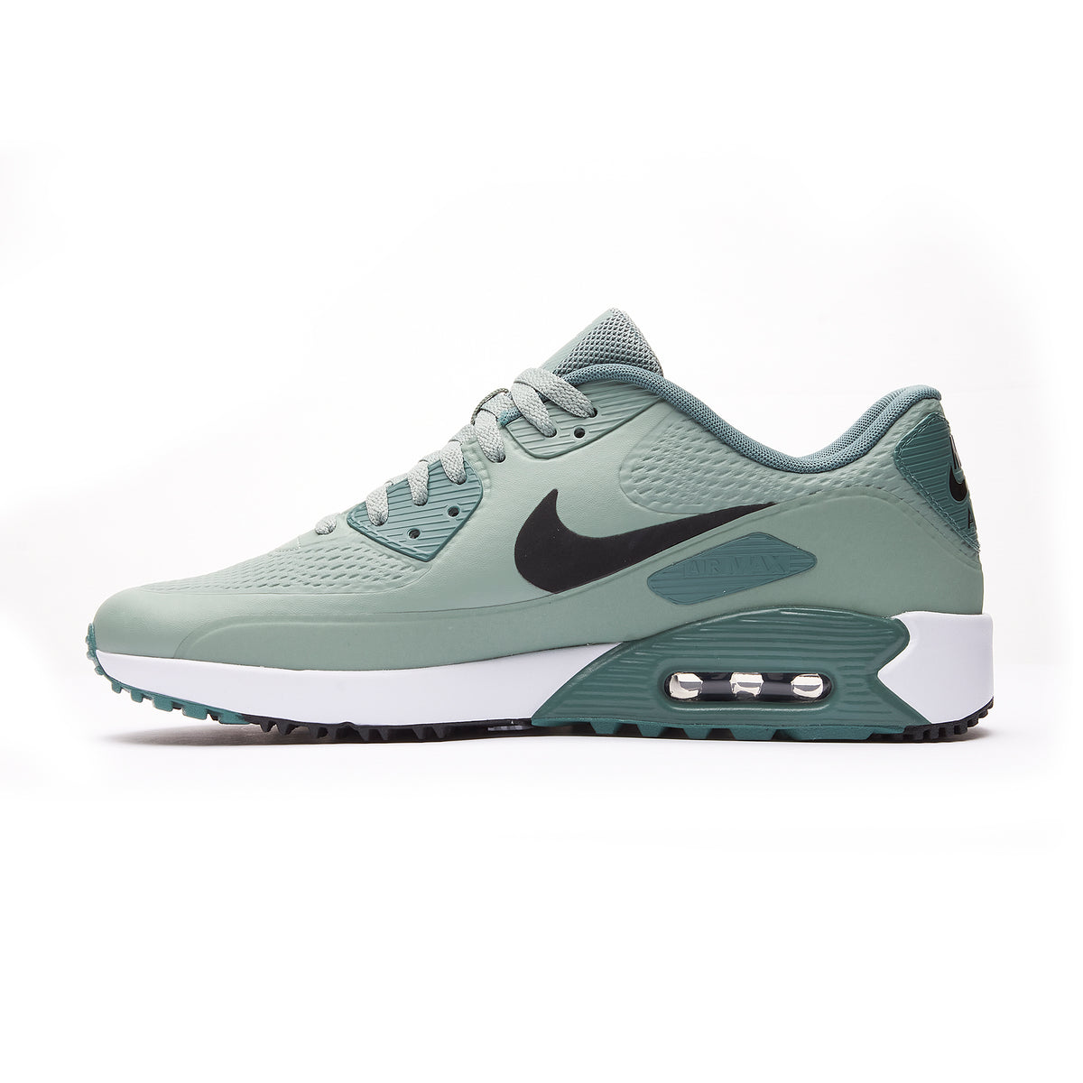 Nike Air Max 90 G Golf Shoes - Mens - Silver Pine/Bicoastal/Black