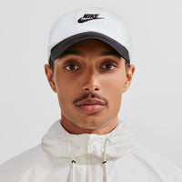 Nike Club Unstructured Futura Wash Cap - White / Black (101)