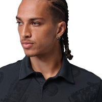 Nike Jordan Men's Dri-FIT Golf Polo - Off Noir / Black