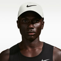Nike Dri-Fit Structured Swoosh Club Cap (backordered to July 2026) - Sail/Black