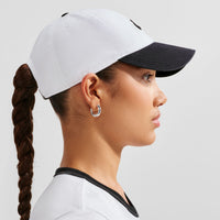 Nike Club Unstructured Futura Wash Cap - White / Black (101)