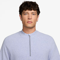 Nike Par Men's Therma-FIT 1/2-Zip Golf Top - Palest Purple / white / palest Purple / black