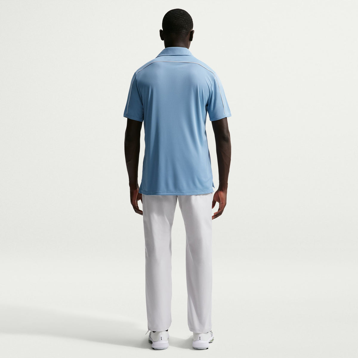 Nike Dri-FIT Men's Par Polo - Work Blue/White