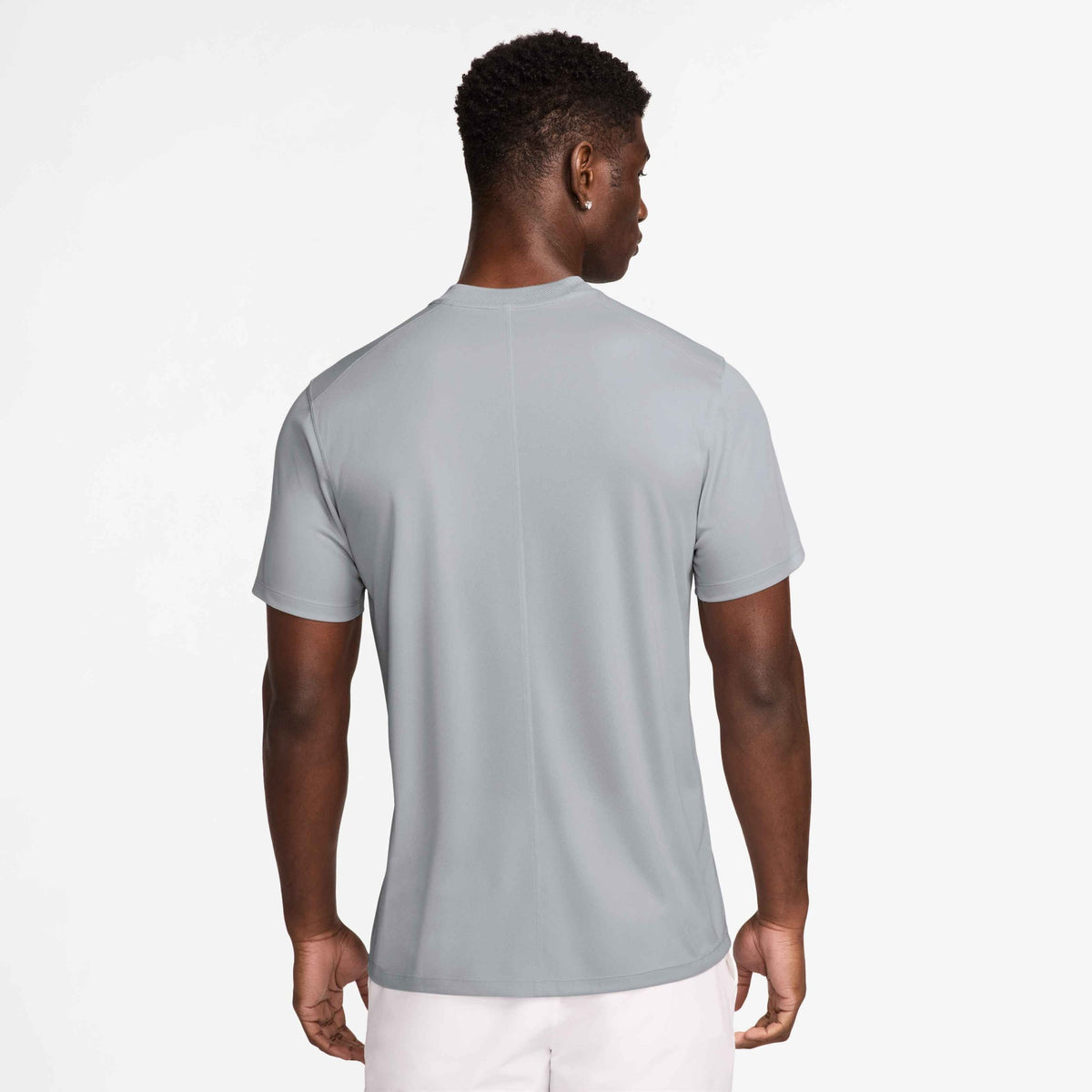 Nike Dri-FIT Victory Blade Golf Polo - Mens - Wolf Grey/White