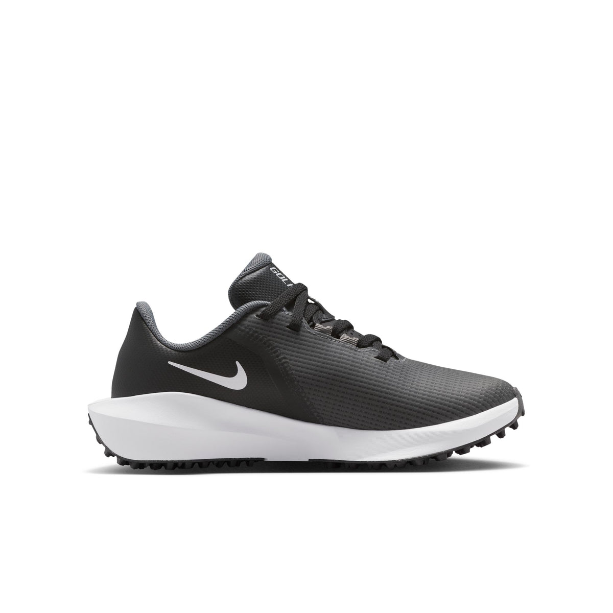 Nike Infinity G Jr. '24 Big Kids' Golf Shoes - Black / Smoke Grey / White