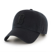 Boston Red Sox '47 Clean Up Cap - Black on Black