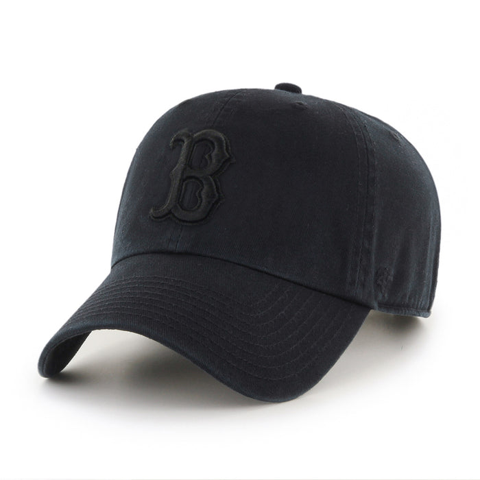 Boston Red Sox '47 Clean Up Cap - Black on Black