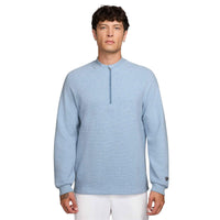 Nike Par Men's Therma-FIT 1/2-Zip Golf Top - Work Blue / White / Hydrogen Blue / Black