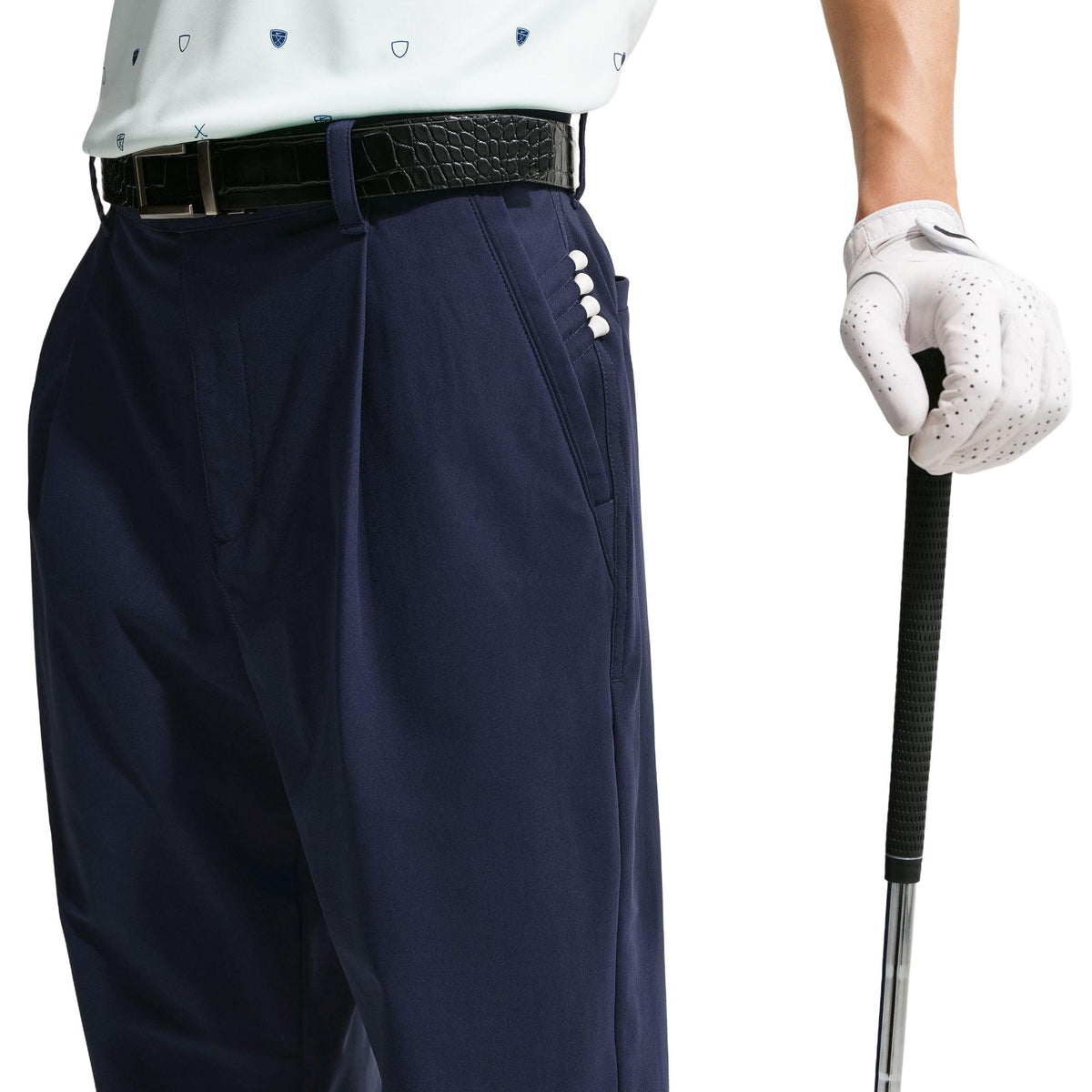 Nike Par Men's Dri-FIT Golf Pants - College Navy / Black