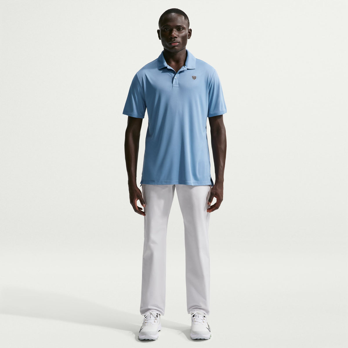 Nike Dri-FIT Men's Par Polo - Work Blue/White