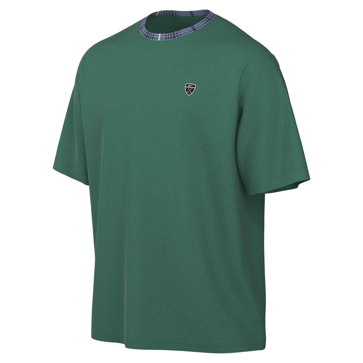 Nike Tartan Men's Loose Golf Top - Malachite