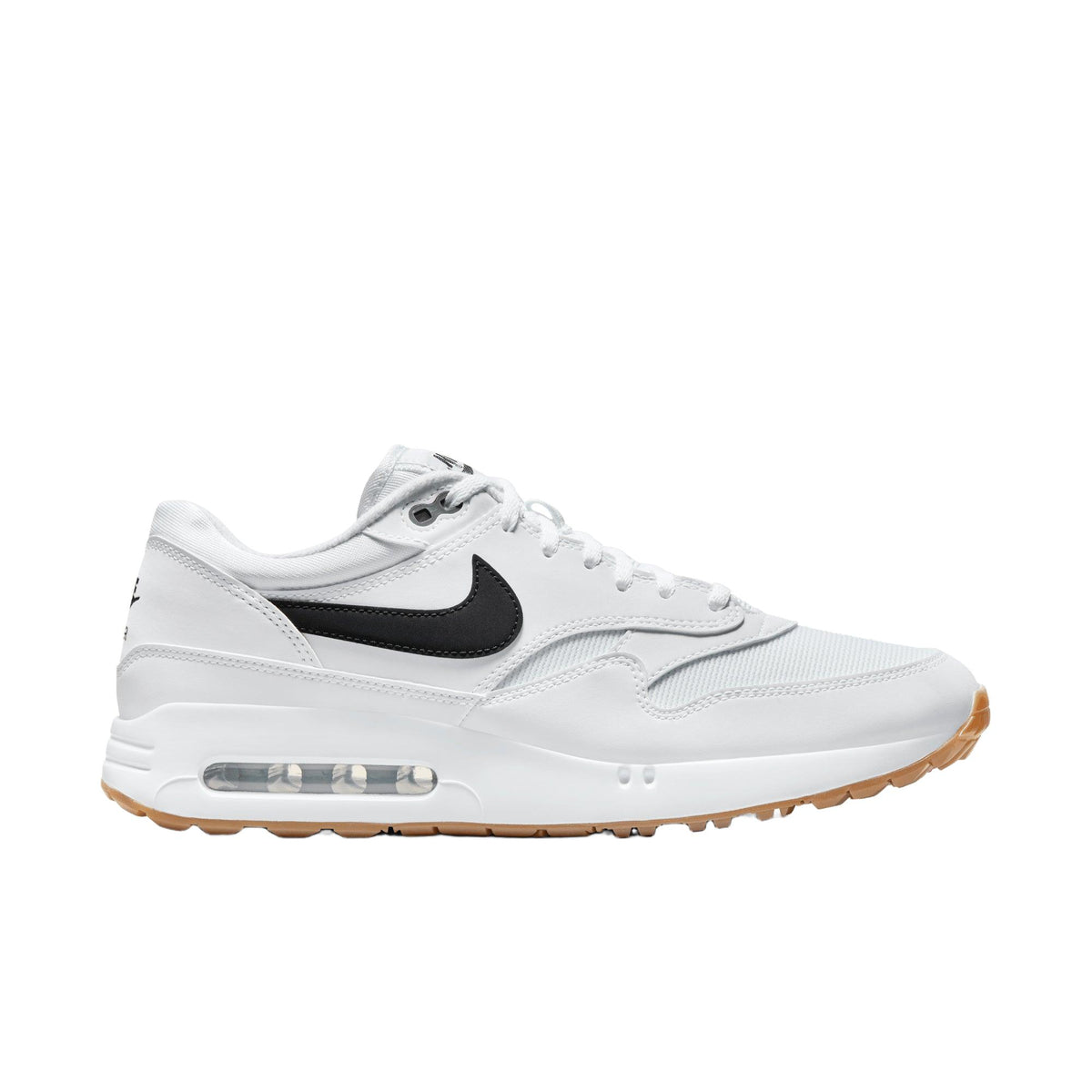 Nike Air Max 1 '86 OG G Men's Golf Shoes - White / Gum Medium Brown / Black