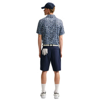 Nike Par Men's Dri-FIT Tartan Camo Print Golf Polo - Diffused Blue