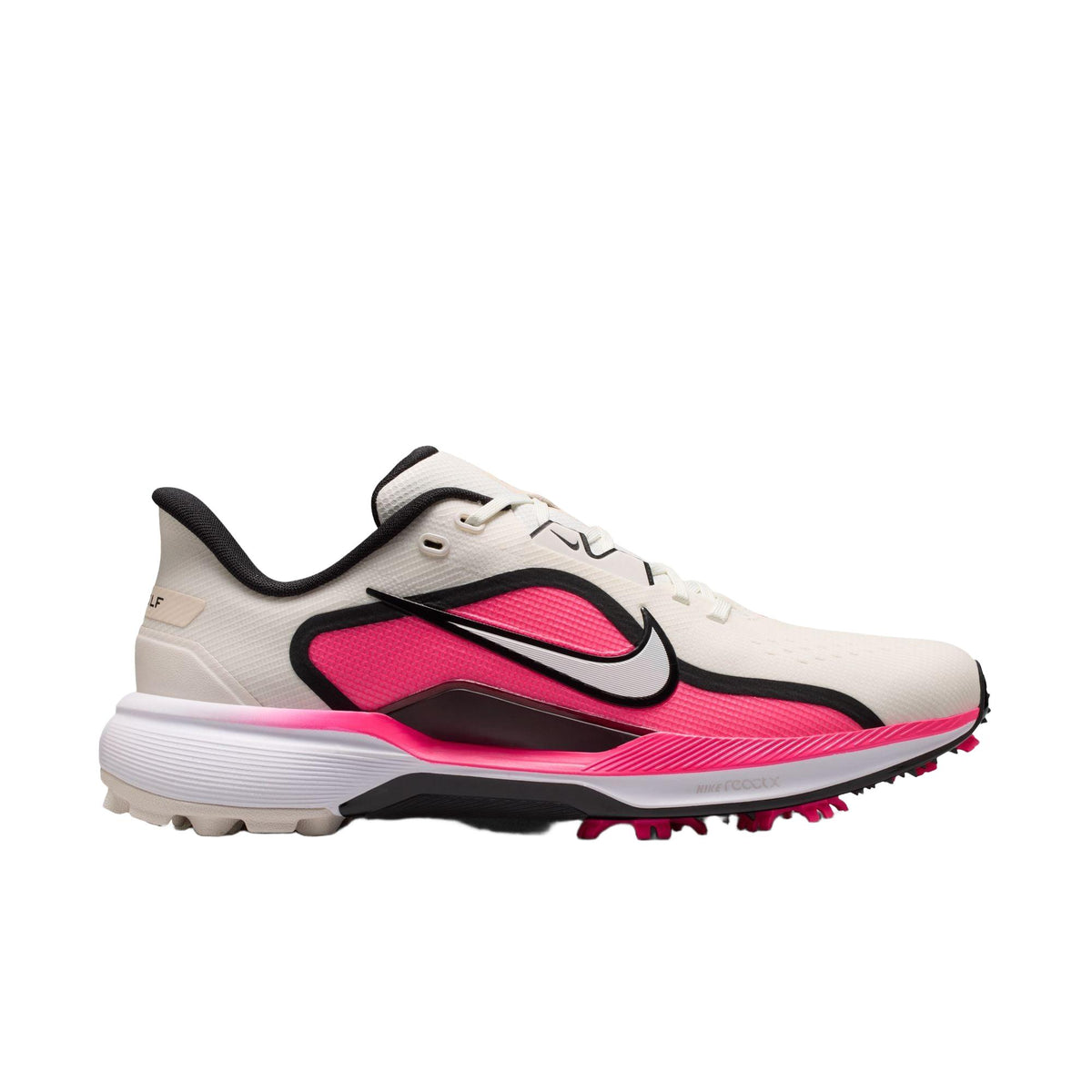 Nike Pegasus 1 G Golf Shoes - Sail / Hyper Pink / Black