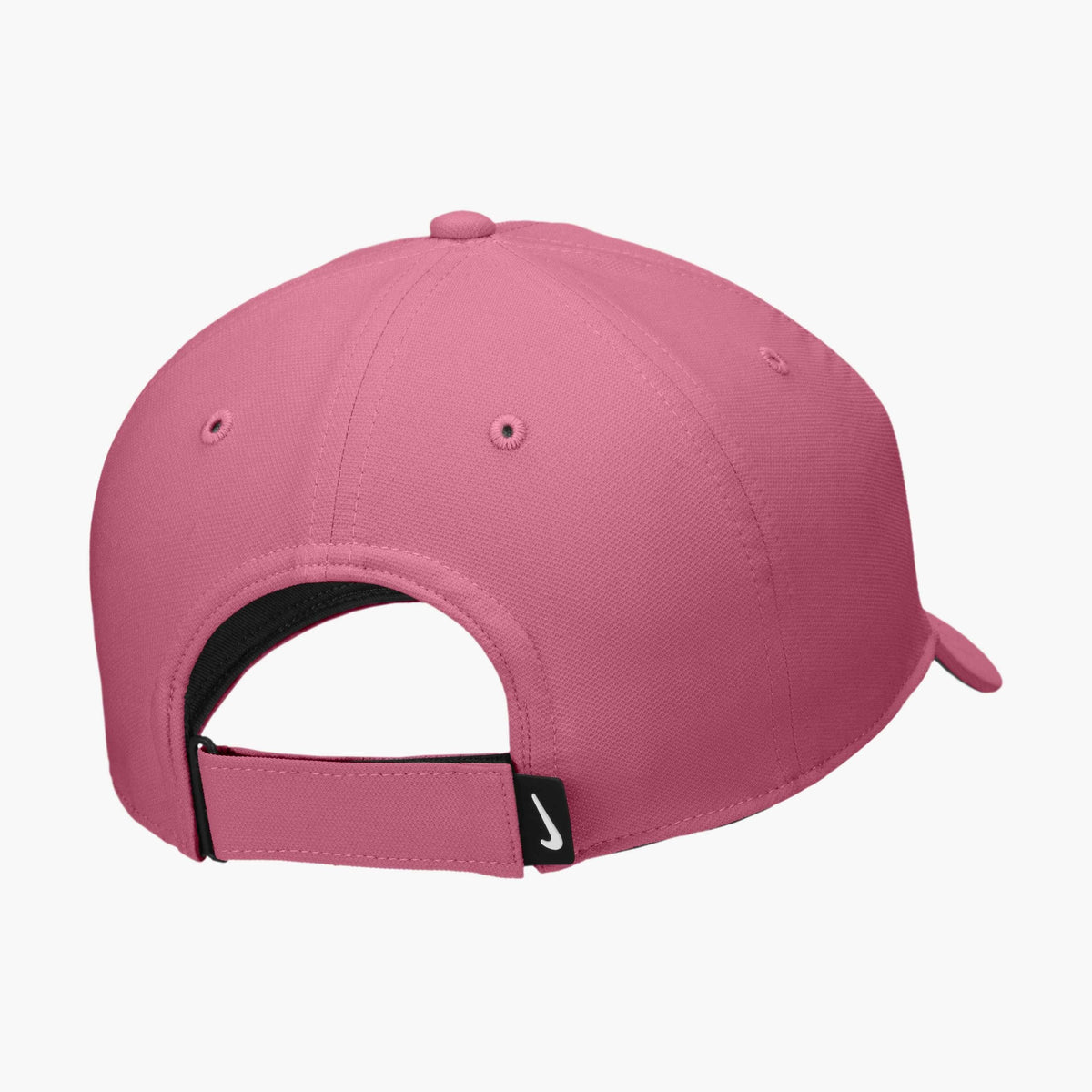 Nike Dri-Fit Structured Swoosh Club Cap (backordered to July 2026) - Peony/Black