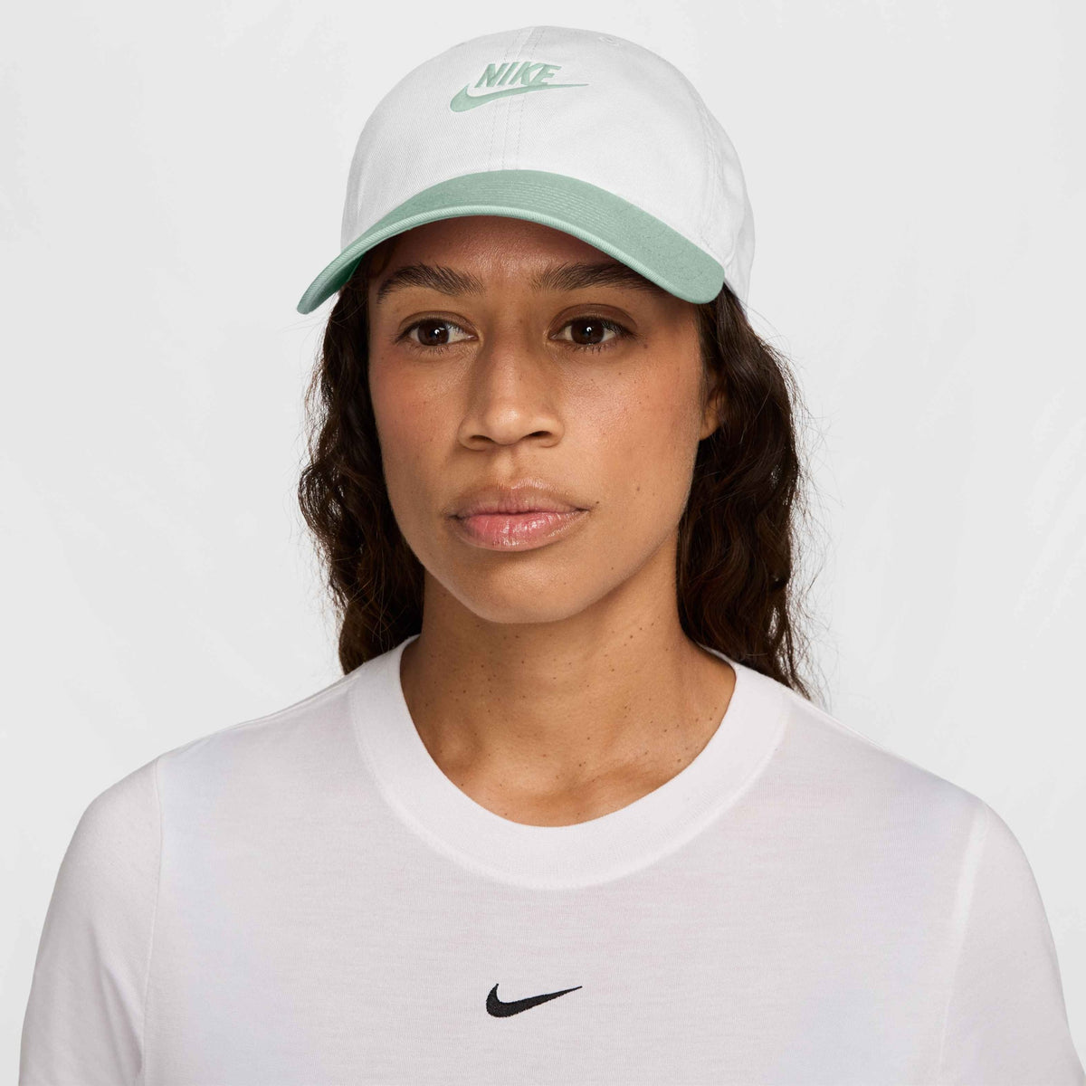 Nike Club Unstructured Futura Wash Cap - White / Steam