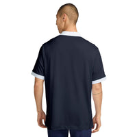 Nike Fairway Fresh Men's Dri-FIT Panel Loose Golf Polo - College Navy / White / Limestone / Black