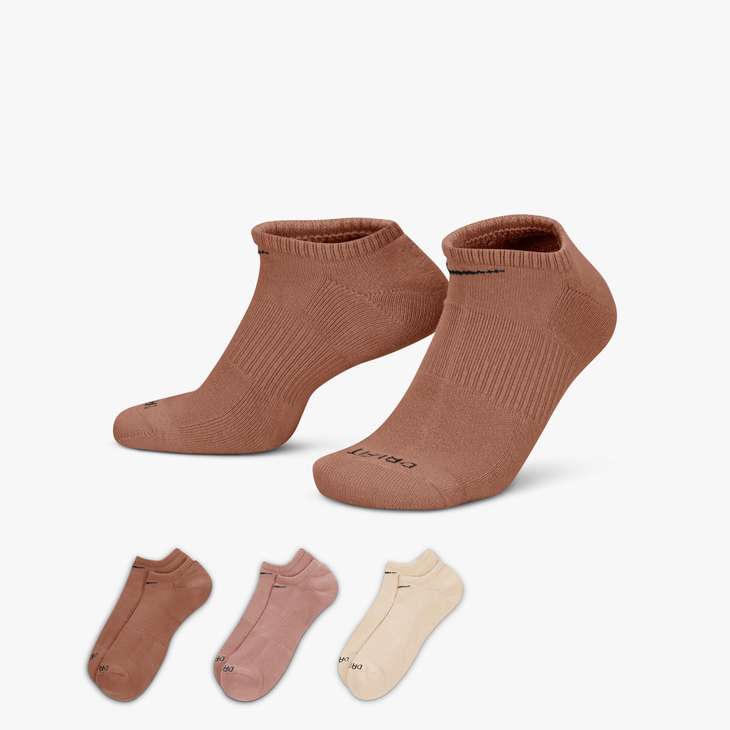 Nike Everyday Plus Cushion Training No-Show Socks (3 Pairs) - Multi-Color (968)
