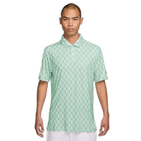 Nike Par Men's Dri-FIT Golf Polo - Icon Print - Barely Green