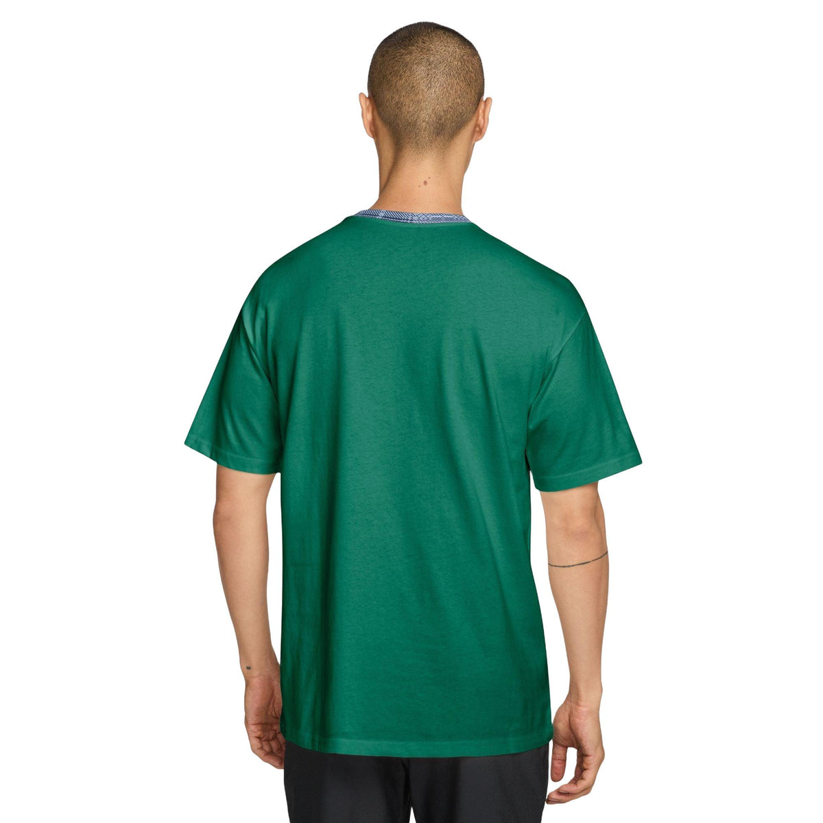 Nike Tartan Men's Loose Golf Top - Malachite