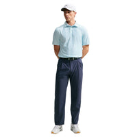 Nike Tailored Performance Men's Microprint Golf Polo - Baltic Blue / Summit White