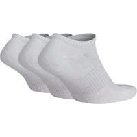 Nike Everyday Plus Cushion Training No-Show Socks (3 Pairs) - White/Black