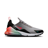 Nike Air Max 270 G Golf Shoe - Mens - Atmosphere Grey/White/Black/Hot Punch