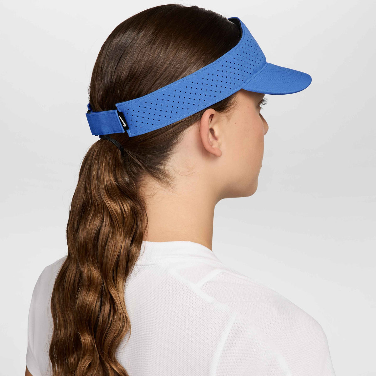 Nike Dri-FIT ADV Ace Visor - Light Photo Blue / Anthracite / White