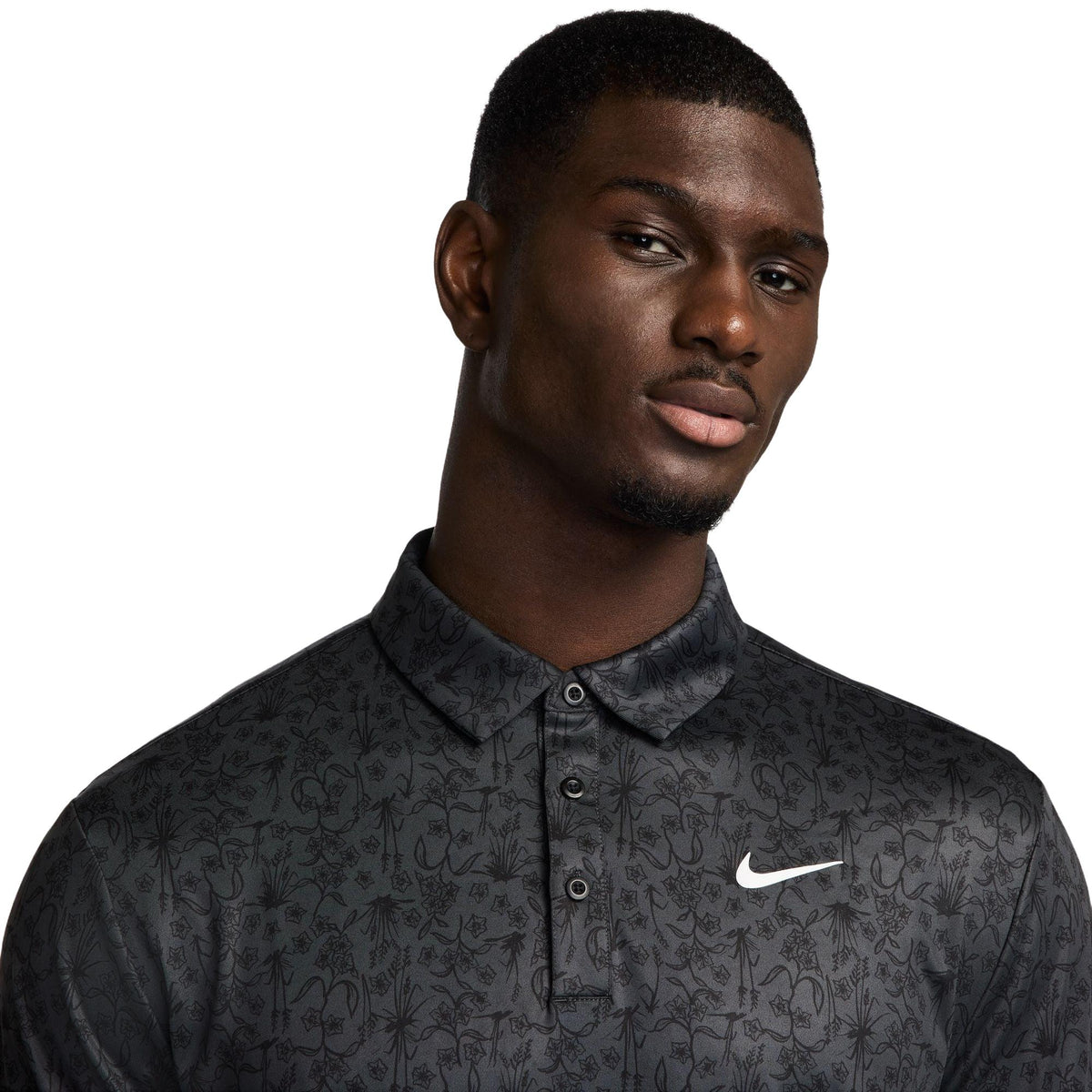 Nike Tour Men's Dri-FIT Golf Polo - Anthracite / White