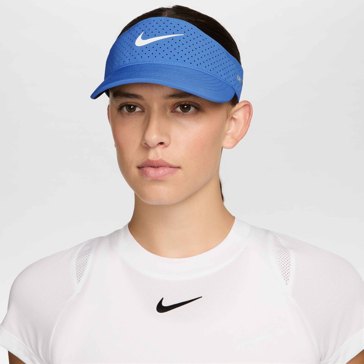 Nike Dri-FIT ADV Ace Visor - Light Photo Blue / Anthracite / White