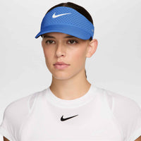 Nike Dri-FIT ADV Ace Visor - Light Photo Blue / Anthracite / White