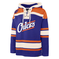 Edmonton Oilers '47 Brand Lacer Hoody - Third Jersey Logo