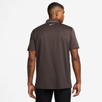 Nike Tour Dri-Fit Piping Golf Polo - Baroque Brown/Pale Ivory