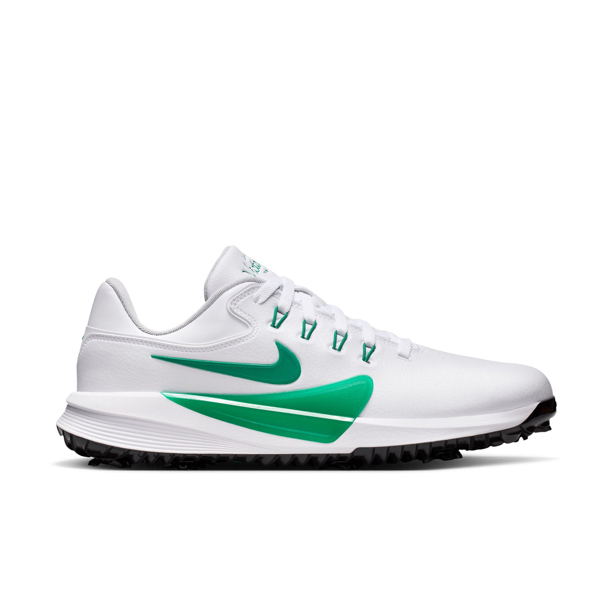 Nike Victory Pro 4 Golf Shoes - White / Black / Malachite