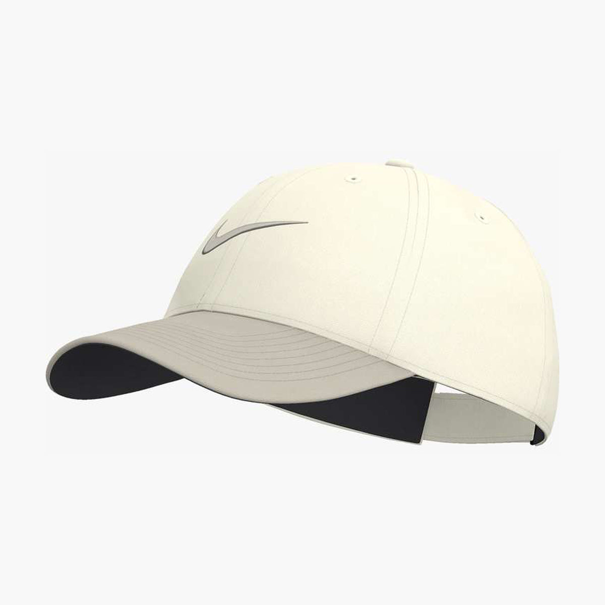 Nike Dri-Fit Structured Swoosh Club Cap (backordered to July 2026) - Sail/Light Orewood Brown