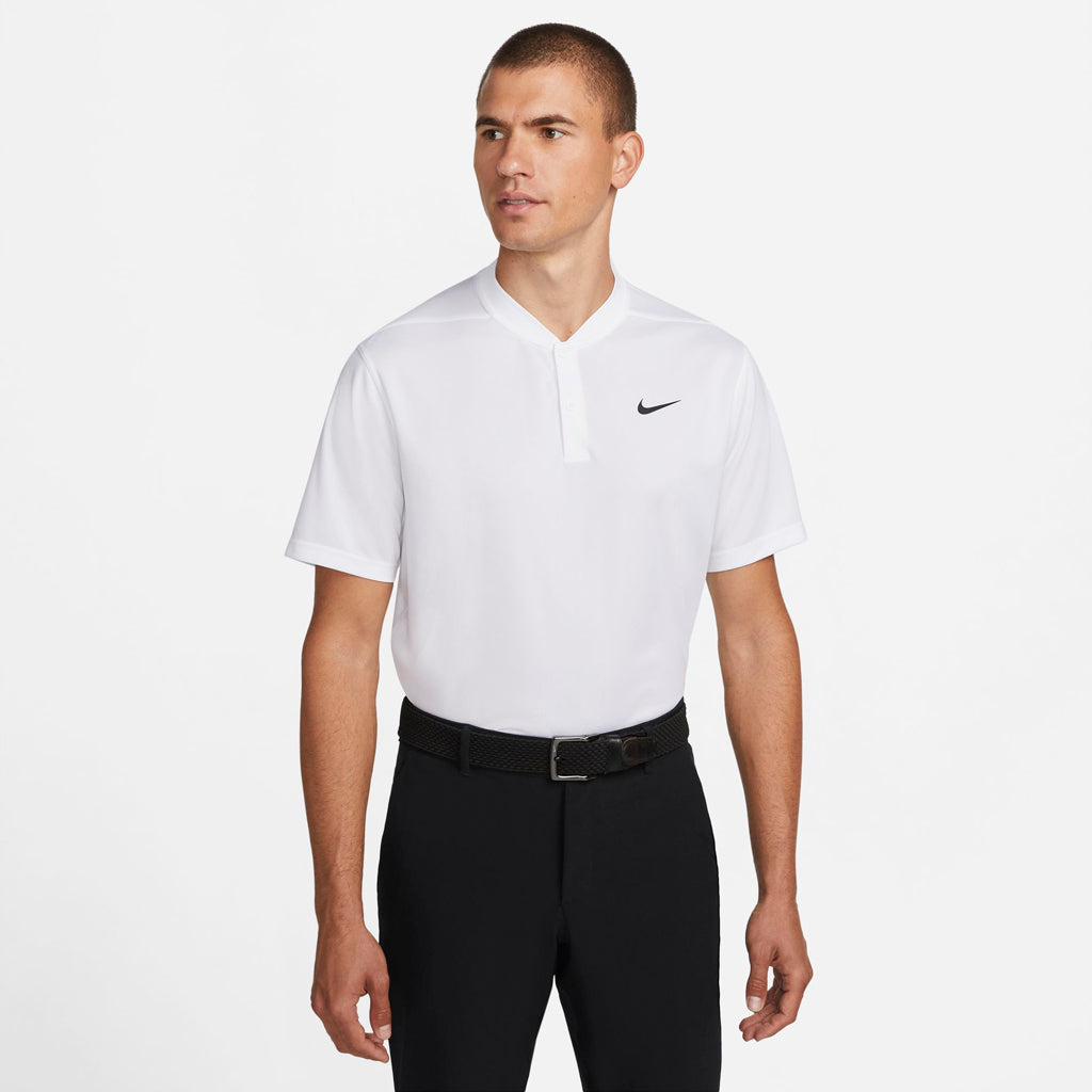 Nike Dri-FIT Victory Blade Golf Polo - Mens - White/Black