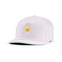 Nike Pro Unstructured Dri-FIT Golf Cap - White / Malachite / Anthracite