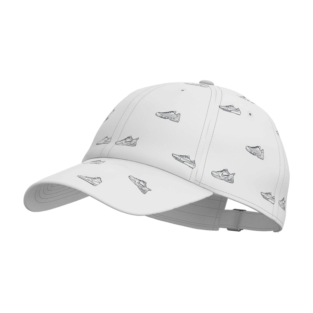 Nike Club Unstructured Golf Cap - Photon Dust / College Navy