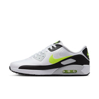 Nike Air Max 90 G Golf Shoes - Mens - White/Hot Lime