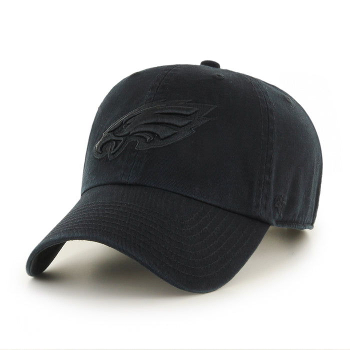Philadelphia Eagles '47 Clean Up Cap - Black on Black