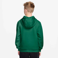 Nike Sportswear Club Fleece Big Kids' Pullover Hoodie - Malachite / White