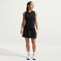 Nike Victory Dri-FIT Sleeveless Golf Polo - Womens - Sold Out - Black/White