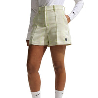 Nike Women's Tartan Golf Shorts - Sail / Black