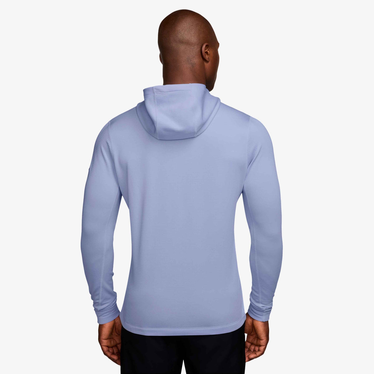 Nike Velocity Men's Therma-FIT Golf Hoodie - Purple Fade / black