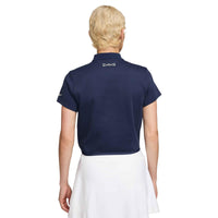 Nike Women's Short-Sleeve Golf Polo - Midnight Navy / Sail